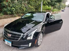 Cadillac ATS COUPE 2015 BLACK/BLACK with special 4 digit plate#