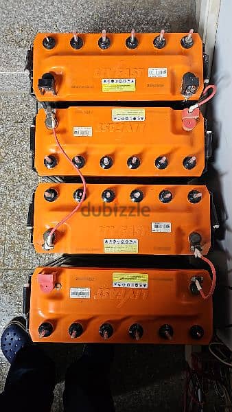 Inverter and 4 Batteries 3
