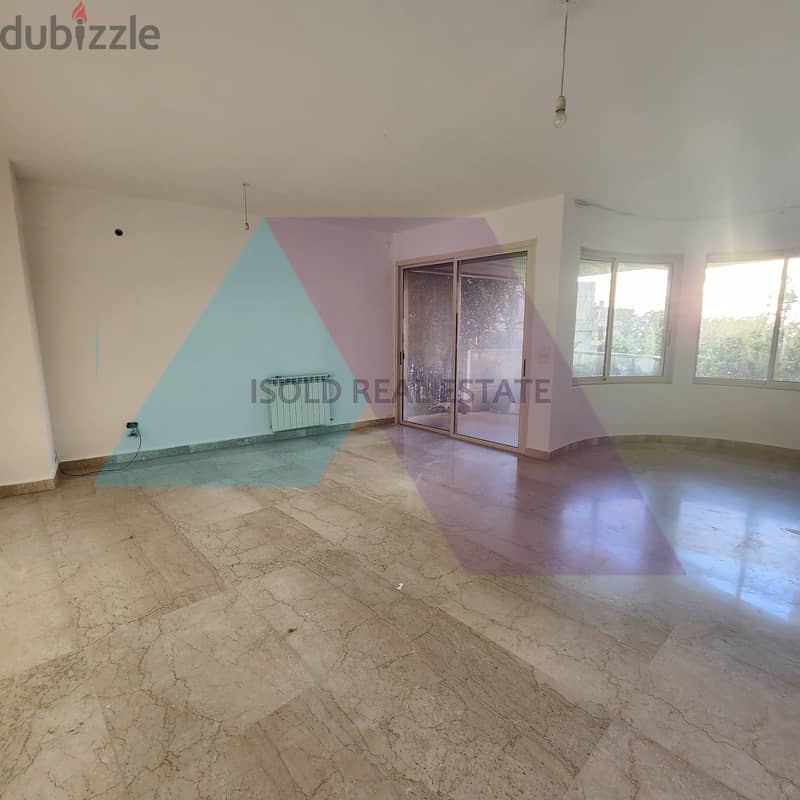 A 180 m2 apartment with a 60m2 garden for sale in Beit El Chaar 0