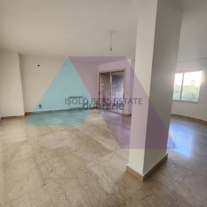 A 180 m2 apartment with a 60m2 garden for sale in Beit El Chaar 1