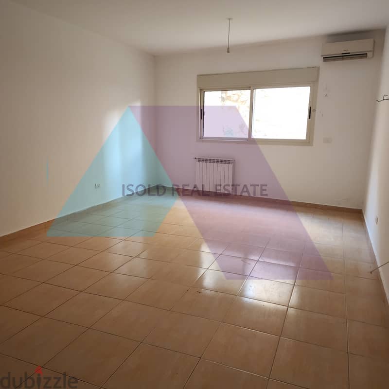 A 180 m2 apartment with a 60m2 garden for sale in Beit El Chaar 3