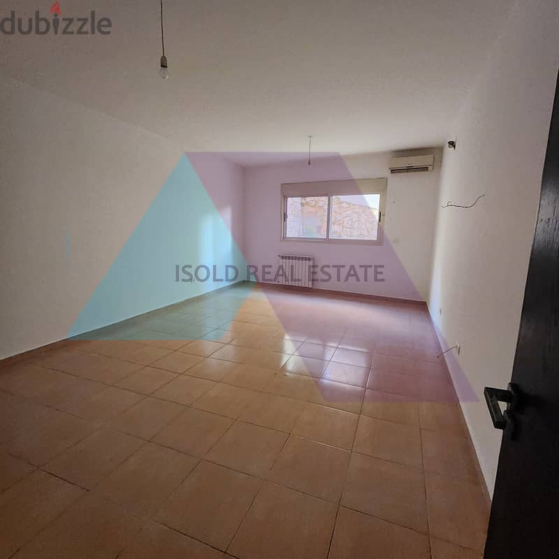 A 180 m2 apartment with a 60m2 garden for sale in Beit El Chaar 4