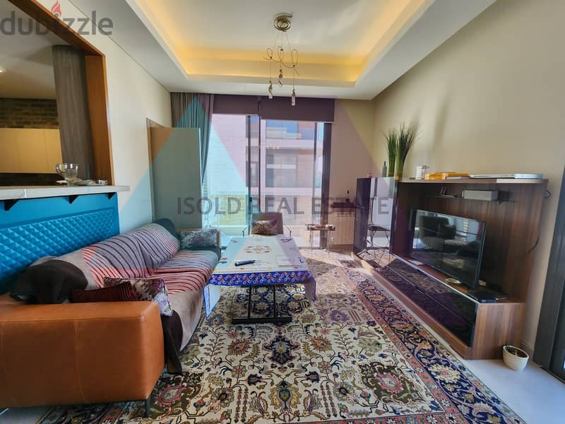 180 m2 apartment+50 m2 terrace+ mountain/sea view for sale in Bikfaya 1