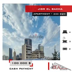 Apartment for sale in Jisr El Bacha 233 sqm ref#chc2415