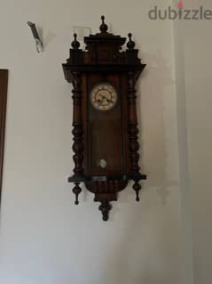 Antique Wood Clock 0