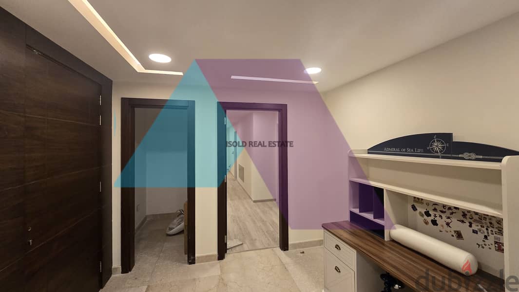 Decorated 320m2 apartment +70m2 terrace for rent in Rihaniyeh/Baabda 4