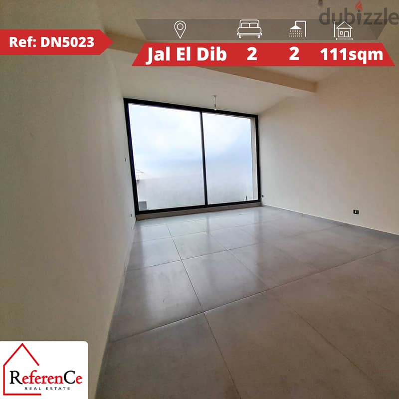 Prime apartment available in Jal el Dib شقة مميزة في جل الديب 0