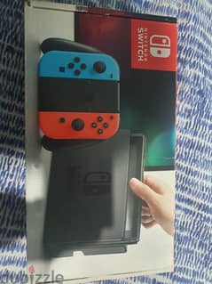 Nintendo switch with accessories with 3 games