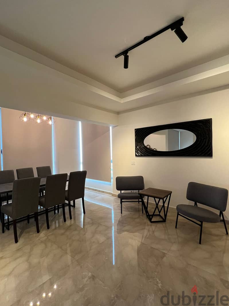FURNISHED IN ACHRAFIEH + POOL , GYM (150SQ) 2 MASTER BEDS , (ACR-232) 3