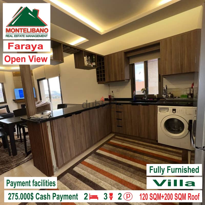 Villa for Sale in Faraya !!! Fully Furnished & Decorated!!! 2