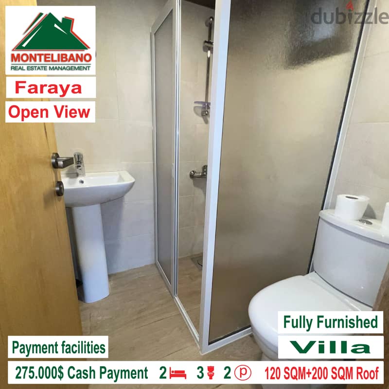 Villa for Sale in Faraya !!! Fully Furnished & Decorated!!! 4