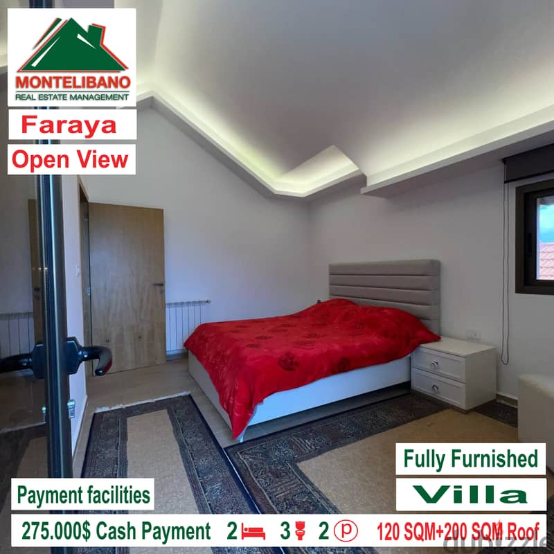 Villa for Sale in Faraya !!! Fully Furnished & Decorated!!! 5