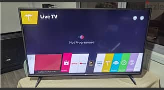 LG 50'' smart TV with 3D