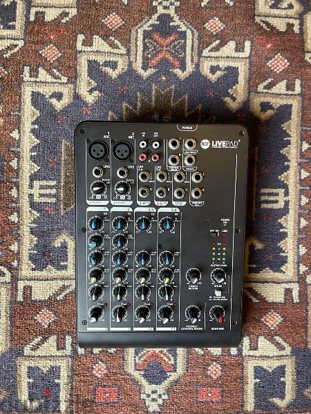 RCF L Pad 6 channel mixing console brand new 1