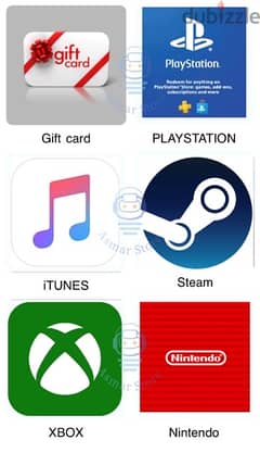 gift card playstation-xbox-nintendo-steam. . . . (all region available) 0