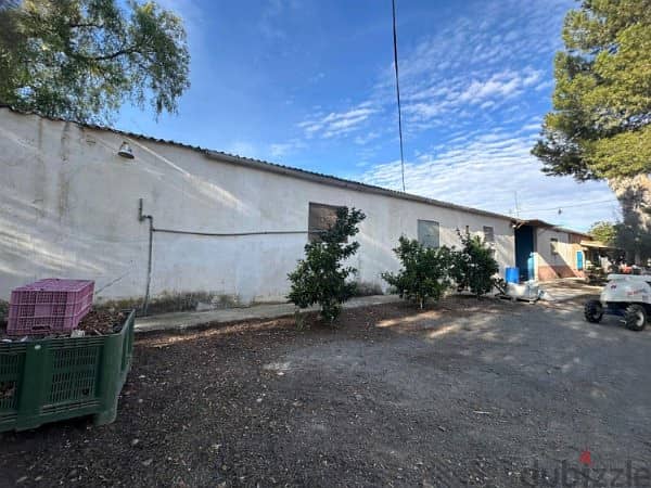 Spain 45,000 sqm land in Cieza with house & warehouse Ref#RML-01890 0