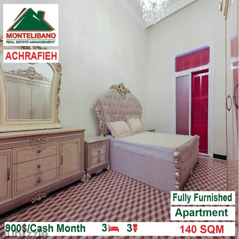 900$!! Historical Apartment for rent located in Achrafieh 2