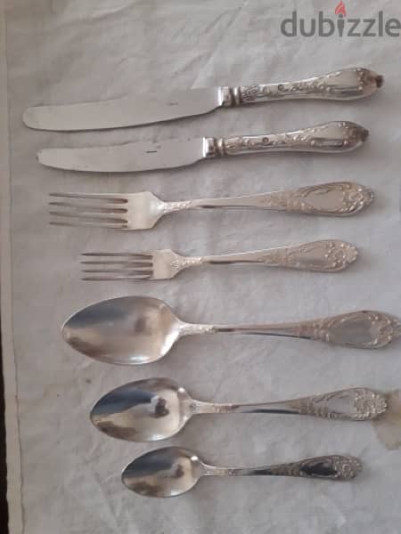silver plated cutlery 1