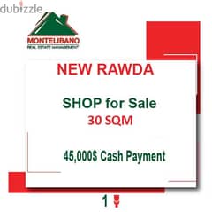45000$!! Shop for sale located in New Rawda