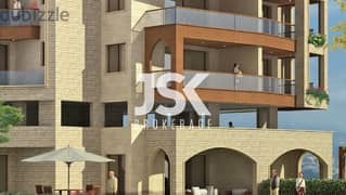 L14925-An Under Construction Apartment With Garden for Sale In Bikfaya