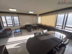 120 Sqm | Fully decorated Office for rent in Furn el Chebbak 0
