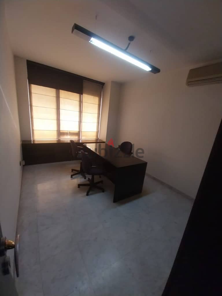 120 Sqm | Fully decorated Office for rent in Furn el Chebbak 4