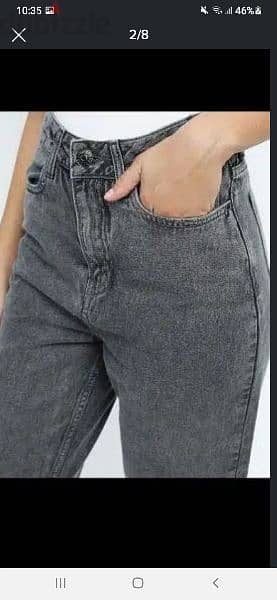 mom jeans only grey S to xxl 1