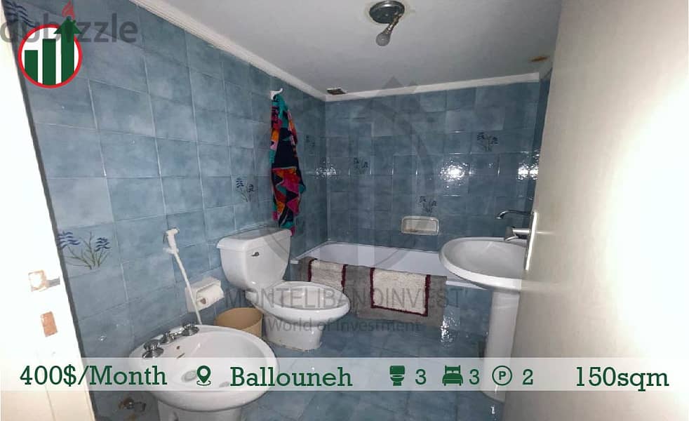 Fully Furnished Apartment for rent in Ballouneh! 8