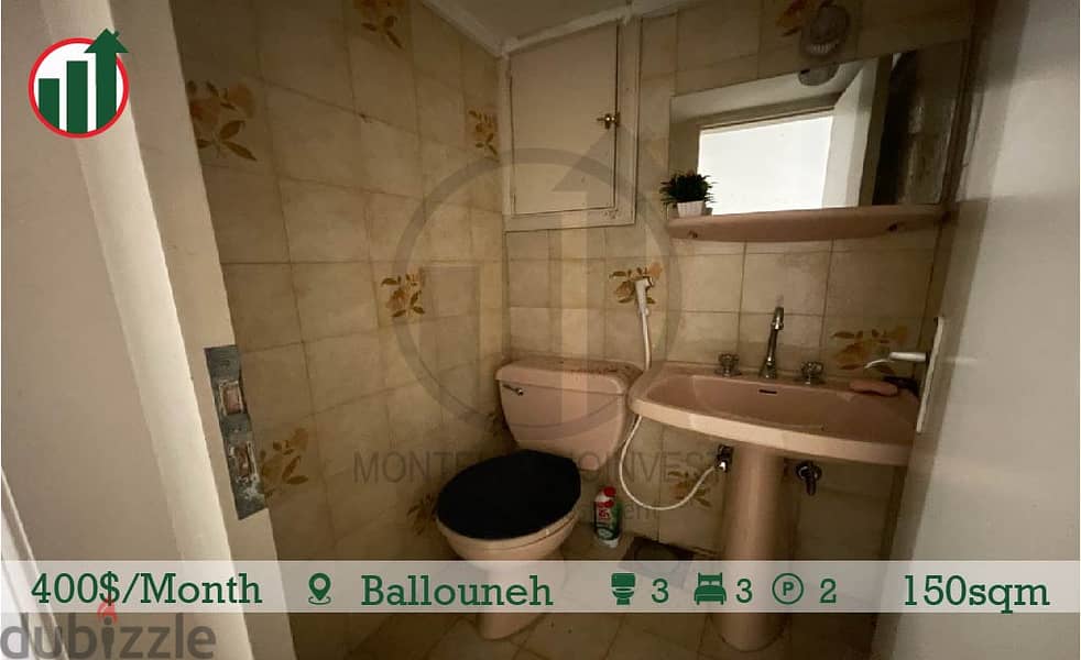 Fully Furnished Apartment for rent in Ballouneh! 10