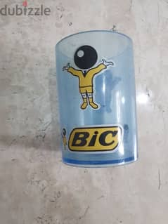 BIC cup pen holder