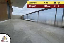 Dbayeh 200m2 | Open View | Fully Decorated | PA |