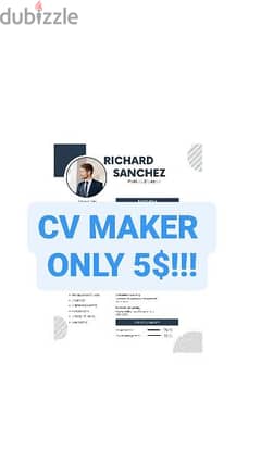 CV for 5$ ONLY !!!