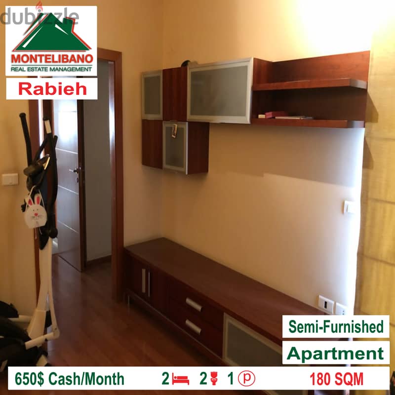 Apartment for rent in Rabieh!!! 1