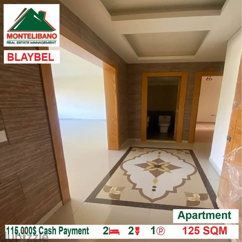115000$!! Apartment for sale located in Blaybel 3