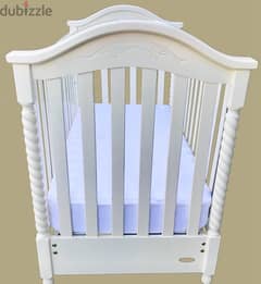 Italian Erbesi baby bed 2level with mattress top quality