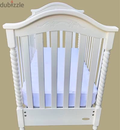 Italian Erbesi baby bed 2level with mattress top quality