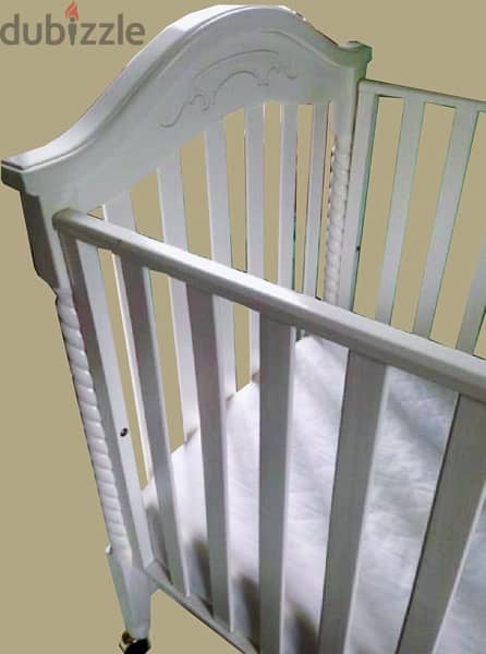 Italian Erbesi baby bed 2level with mattress top quality 1