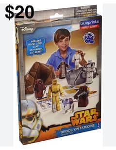 Star Wars 3D paper craft toy collectibles 0