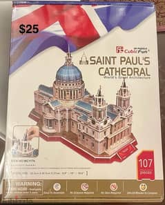 St. Paul cathedral 3D puzzle