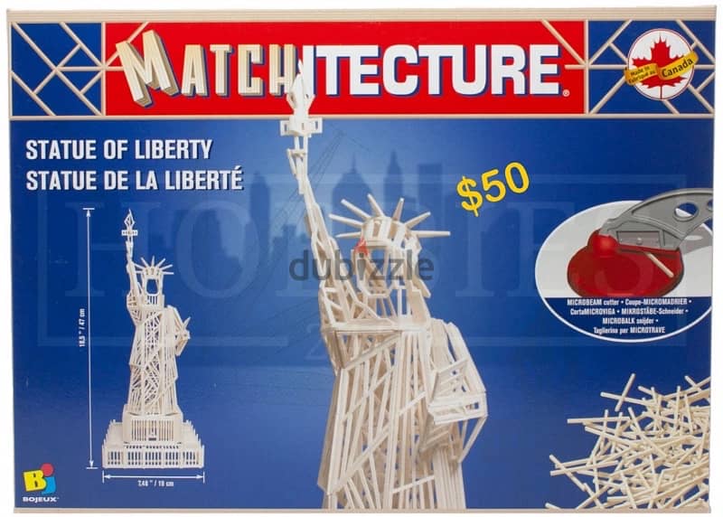 architecture game Statue of Liberty in wooden sticks 0