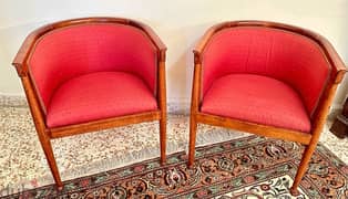 Two chairs for sale