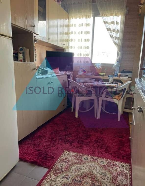 A furnished 110 m2 apartment for sale in Mazraat Yachouh 3