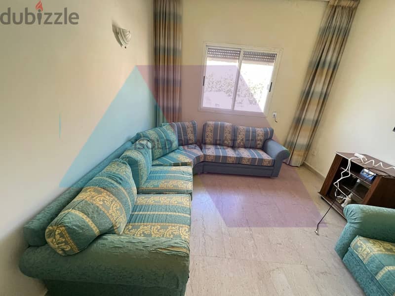 Furnished 200 m2 apartment+pool+open mountain view for sale in Klayaat 5