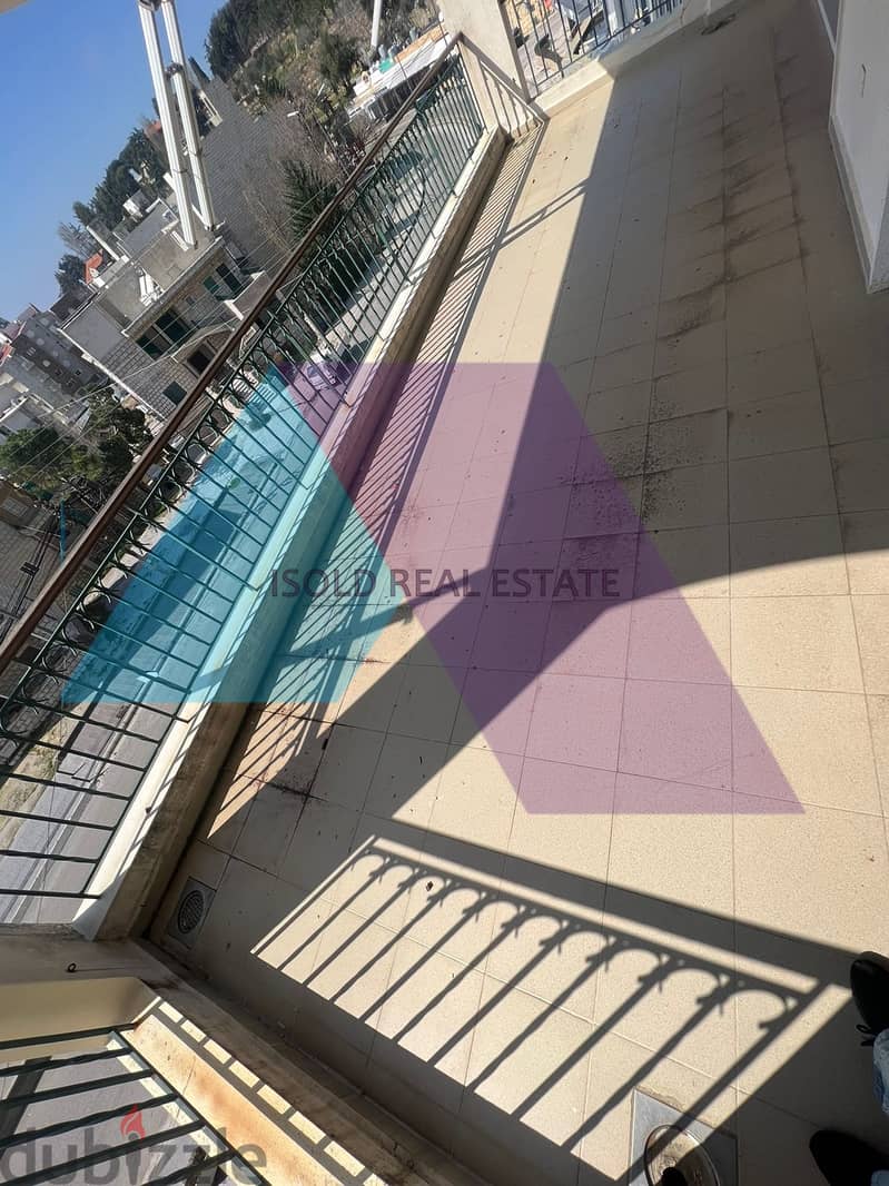 Furnished 200 m2 apartment+pool+open mountain view for sale in Klayaat 6