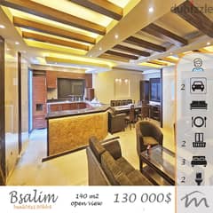 Bsalim | Signature Touch | Semi-Furnished 3 Bedrooms Ap | Open View