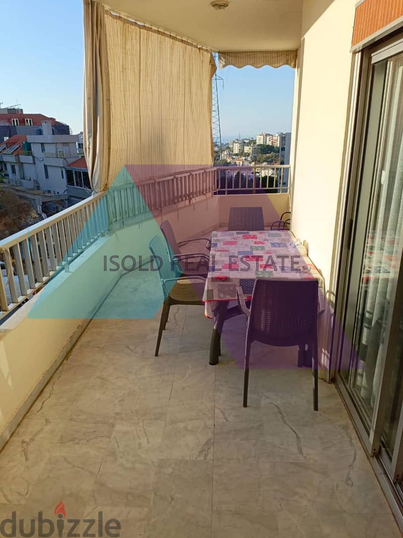 A 145 m2 apartment having an open view for sale in Beit El Chaar 1