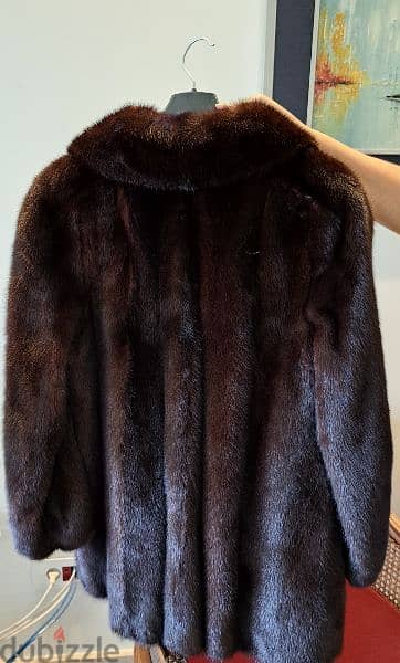 100% original mink coat in mint condition like new size S/M 1