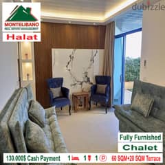 furnished Chalet For Sale In Halat!!!!!!