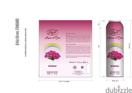 AQUA Di ROSA Deodorant