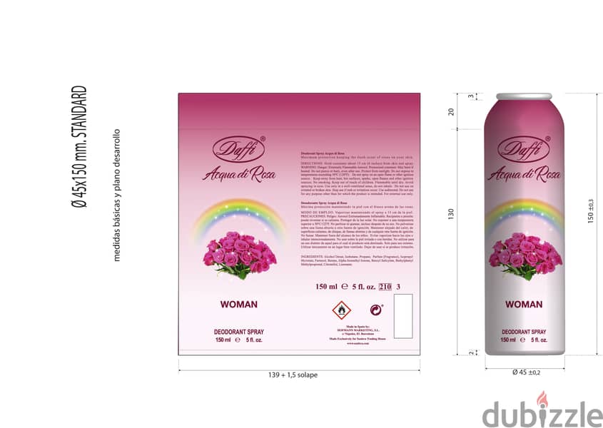 AQUA Di ROSA Deodorant 0